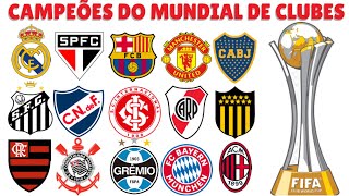 TODOS OS CAMPEÕES DO MUNDIAL DE CLUBES POR DÉCADA 1960  2022 [upl. by Darcie204]