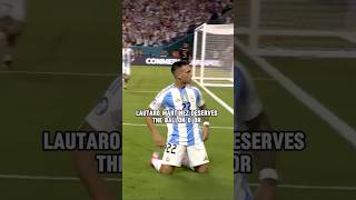 Lautaro Martinez🇦🇷 DESERVES the Ballon D’or⁉️ football lautaromartinez ballondor [upl. by Gamaliel]