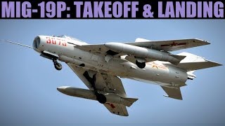 Mig19P Farmer Takeoff amp Landing Tutorial  DCS WORLD [upl. by Lenka]