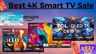 Best 4K Smart TV Sale On Amazon Prime Day Sale 2024  Flipkart Goat Smart TV Sale [upl. by Dadelos]