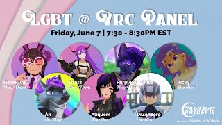 Trans Pride VR 2024  VRChat Team Panel [upl. by Waylon]