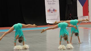 Mazoretky Kids Ostrava  mix duotrio juniors  Ostrava 2023  Majorettes [upl. by Peers]