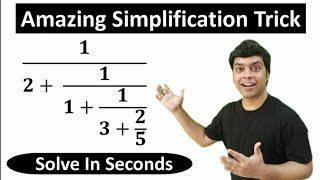 Amazing Simplification Trick  Maths Trick  imran sir maths [upl. by Christal]