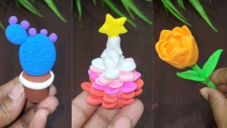 3 Clay Diy Ideas  Simple Clay Crafts For Beginner [upl. by Edan]