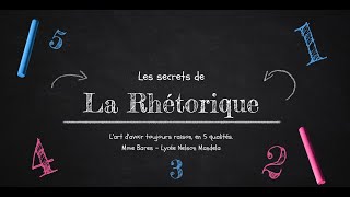 Les secrets de la rhétorique ou lart davoir toujours raison en 5 qualités [upl. by Nwahsirhc]