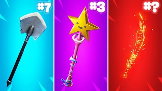 50 Most TRYHARD Pickaxes In Fortnite [upl. by Vassell]