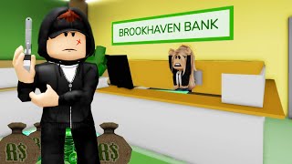 MY BROTHER IS A ROBBER Brookhaven Roleplay [upl. by Oznola]