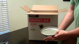 Weber Smokey Joe Unboxing and Review [upl. by Eixela]