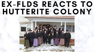 ExFLDS Reacts to Hutterite Colony [upl. by Zindman]