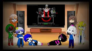 Undertale Undercheat Реакция Storyshift на Bad time trio Recalled Knowledge Часть2 Серия 56 [upl. by Alethia770]