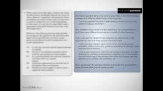 LSAT Logical Reasoning 7  method of reasoning questions clipmp4 [upl. by Netloc]