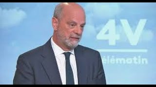 JeanMichel Blanquer  Coup de théâtre sur France 2 [upl. by Eitisahc]