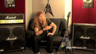 Dave Mustaine Interview part 1 [upl. by Rossie]