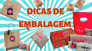 Dicas de EMBALAGEM Como Faço Embalagens para Minha Loja de Maquiagem [upl. by Etteinotna]