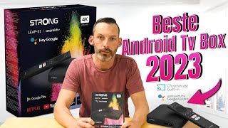 Strong Leap S1 4K Android TV Box Review  Beste Android TV Box 2023 [upl. by Baum113]