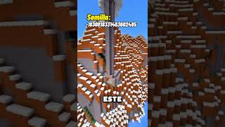 🔥Semilla de Minecraft 120 Bedrock con iglú expuesto shots minecraft [upl. by Esinereb]