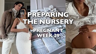 PREPARING OUR BABYS ROOM WEEK 29 UPDATE [upl. by Erny]