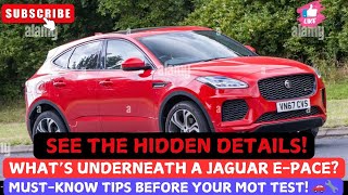 Exploring What’s Underneath a Jaguar EPace  Hidden Tech and Components Revealed [upl. by Ahseer]