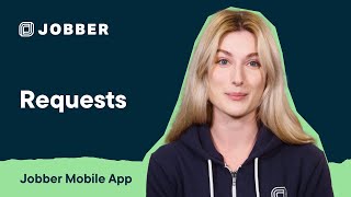 Create a Request in the Jobber App  Mobile App [upl. by Litman]