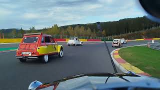 Parade 2CV 2024 Spa Francorchamps 19 Oktober 2024 [upl. by Irotal975]