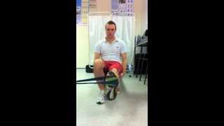 Prehabilitation  Ankle Dorsi Flexion Plantar Flexion Eversion Inversion With TheraBand [upl. by Acimahs]