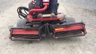 TORO 3100D REELMASTER DIESEL MOWER [upl. by Llerej]