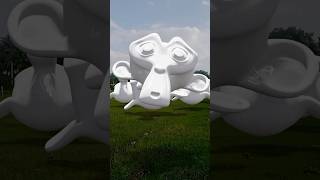 Motion Tracking Blender Eevee  3D Animation blender3d vfx 2k motiongraphics [upl. by Joyann]