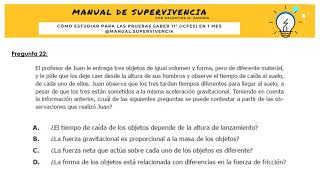 Cuadernillo de preguntas Saber 11° 2018  Ciencias Naturales  Ejercicio 22 [upl. by Llib767]