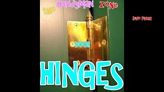 Replace Hinges Fix Sagging Door [upl. by Konstanze945]