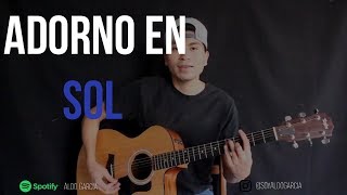 Adorno en Sol TUTORIAL DE GUITARRA AldoGarcia [upl. by Marsh]