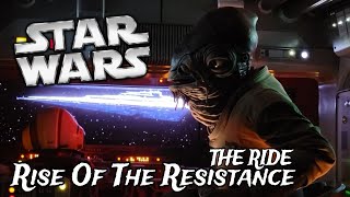 Star wars rise of the resistance The RIDE Disenyland [upl. by Yentirb]