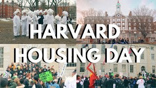 HARVARD HOUSING DAY 2019 vlog [upl. by Eilime442]