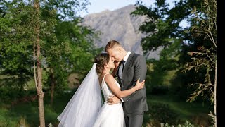 Molenvliet Vineyards Wedding Video  Brendan amp Jolene [upl. by Ynatil]