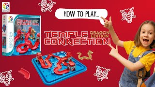 How to play Temple Connection  SmartGames [upl. by Egnalos]