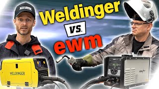 Weldinger vs EWM  Schweißgeräte  VERGLEICH [upl. by Ayotyal326]