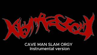 KUMRECTOMY  Cave Man Slam Orgy Full Song Instrumental version SlamBlasting Brutal Death Metal [upl. by Afatsuom]