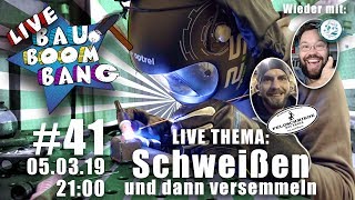 Schweißen Live und wenn ich es nicht kann Bienstag 10 😀 [upl. by Adnov]