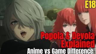 Nier Automata Episode 18 Reaction  Popola amp Devola Explained Anime vs Game Difference ニーア オートマタ ン [upl. by Harriet262]