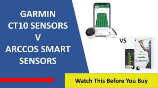 ✅ Garmin CT10 vs Arccos Smart Sensors Review [upl. by Ettennyl]