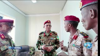 Visite d’inspection du Général Zakaria Cheick Ibrahim au chantier de la caserne du Lac Assal [upl. by Hannahc314]