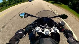 Motorcycle ASMR 2024 CFMOTO 450SS IXIL Exhaust Pure Sound  Memorial Weekend Cruise [upl. by Terrel]