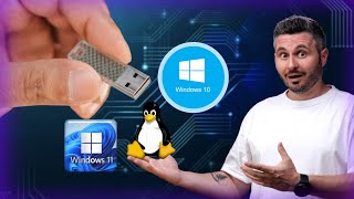 TOTUL PE UN SINGUR STICK USB MULTIBOOT WINDOWS 10 11 LINUX ȘI ORICE  GRATIS [upl. by Gardy]