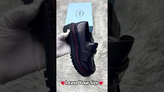 2024 Christmas Gift Real VS Fake PRADA Loafer unboxing [upl. by Baxy819]