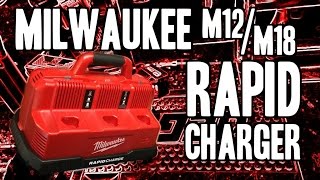 Milwaukee M12 amp M18 Rapid Charge Station  48591807 [upl. by Yager]