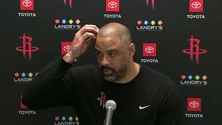 Ime Udoka after Jalen Greens 42point explosion in Washington [upl. by Gonzalo516]