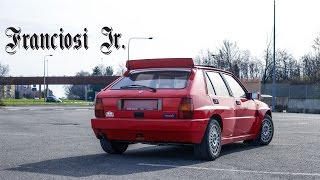 LANCIA DELTA HF INTEGRALE 16V EVOLUZIONE 1991  START UP SOUND REVS amp ACCELERATIONS [upl. by Pansy]