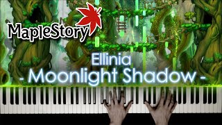 🍍Moonlight Shadow엘리니아  Ellina  Maplestory  Piano Cover🥥 [upl. by Enajharas]