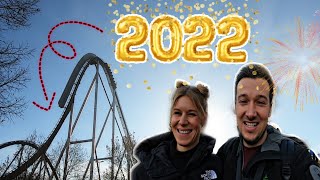 Mit SILVER STAR ins neue JAHR  Der erste EUROPAPARK Besuch 2022 Epfan95 Videoblog [upl. by Sashenka]