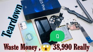 Vivo V23 Pro 5G Teardown  vivo v23 pro disassembly  Indias first color changing phone  AMSHindi [upl. by Notsniw]