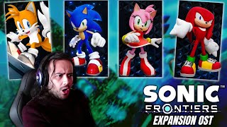 Studio Musician  Sonic Frontiers OST Character Themes Reaction amp Analysis [upl. by Annaxor]